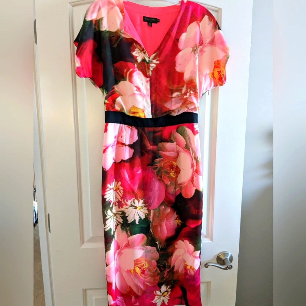 Ted Baker Floral Cocktail Dress